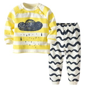 Conjunto de Ropa de Algodón para Bebé al por Mayor, Conjunto de 2 Piezas de Manga Larga y Pantalones, Conjunto de Ropa Cálida con Estampado Lindo para Recién Nacido - Product Image 6