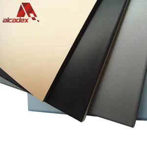 4毫米PVDF或fve ACP板材外墙覆层面板ACM板材夹芯板价格铝复合板
