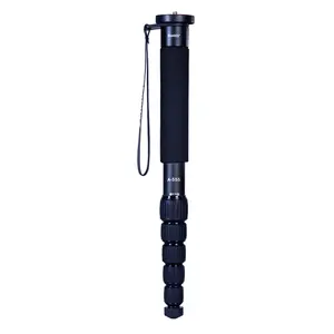 A-555 Manbily Aluminium Telescoping Kamera Monopod Untuk Canon Nikon DSLR