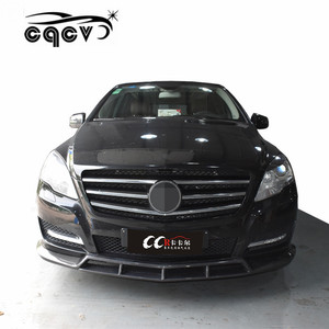 Kit carrosserie de style CQCV en fibre de carbone, adapté à la Mercedes Benz Classe <span class=keywords><strong>R</strong></span>, tuning automobile, lèvre avant, diffuseur arrière - Product Image 2