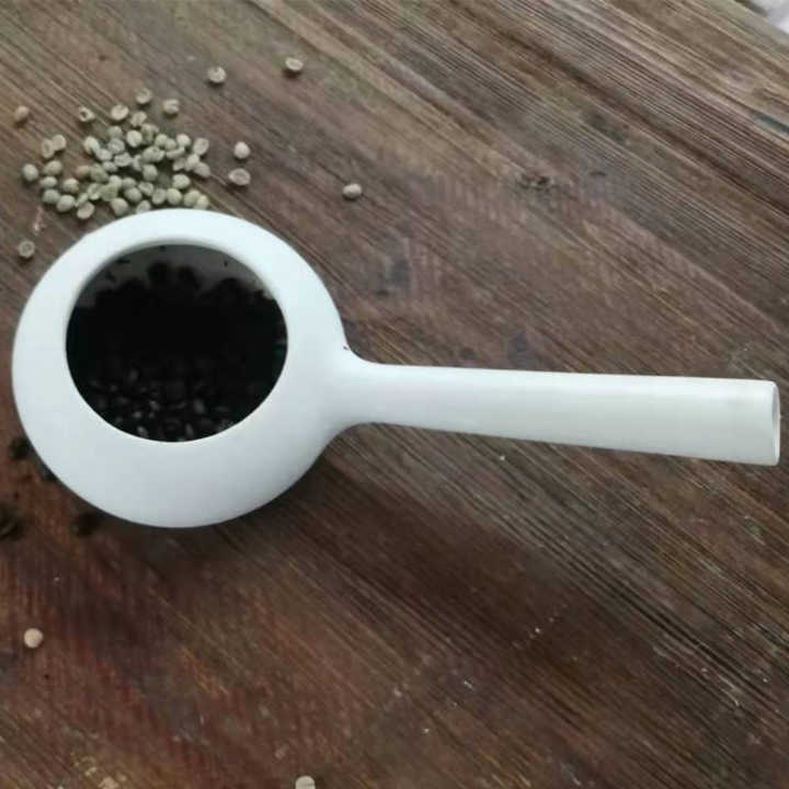 Home Used Heat Resistant Ceramic Coffee Bean Roaster With Sleeve