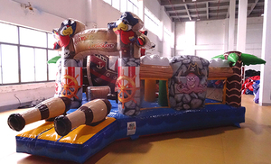 Jumper combiné de château gonflable sur le thème des pirates pour enfants avec <span class=keywords><strong>toboggan</strong></span> Bounce House pour des aventures amusantes - Product Image 3