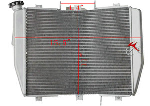 Radiador de aluminio refrigerador para <span class=keywords><strong>Kawasaki</strong></span> <span class=keywords><strong>NINJA</strong></span> <span class=keywords><strong>ZX6R</strong></span> ZX-6R 1998-2002, <span class=keywords><strong>1999</strong></span>, 2000, 2001 - Product Image 3