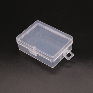 Vente en gros Boîte <span class=keywords><strong>de</strong></span> matériel <span class=keywords><strong>de</strong></span> pêche à la carpe étanche <span class=keywords><strong>de</strong></span> qualité alimentaire à motif carré transparent clair Boîtes d'emballage en plastique PP personnalisées - Product Image 3