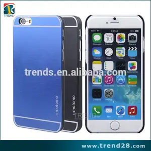 Per iphone 6 vendita calda cassa del telefono, per iphone alluminio 6 calza in metallo caso