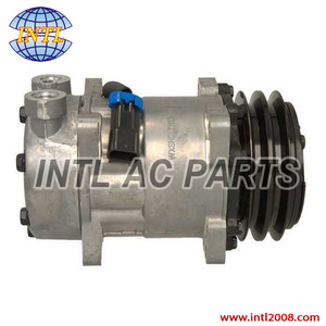Compresor de CA SD7H15 para camión, para Ford Peterbilt, Kenworth, Semi Tractor, 8,3 L, 505 <span class=keywords><strong>CID</strong></span>, L6, 46966000, 75R84272, 75R8742, E801194 - Product Image 4