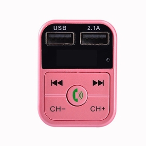 Émetteur <span class=keywords><strong>FM</strong></span> <span class=keywords><strong>Bluetooth</strong></span> pour <span class=keywords><strong>voiture</strong></span> B2, kit mains libres, adaptateur sans fil, <span class=keywords><strong>chargeur</strong></span> universel pour <span class=keywords><strong>voiture</strong></span> - Product Image 2