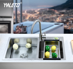 Yeleto phụ kiện nhà bếp Set thép không gỉ bồn rửa nhà bếp, vòi nước, bồn rửa cống - Product Image 5