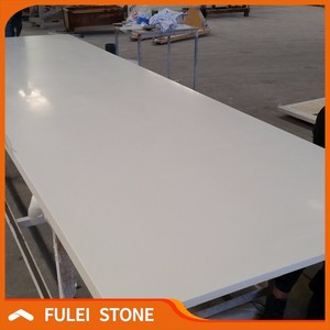 2 + 2 laminé pur blanc comptoir en pierre de quartz pas cher prix inde - Product Image 2