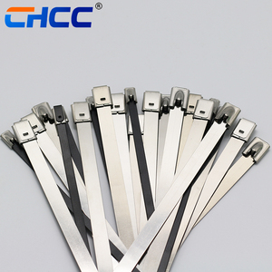 رباط كابل من الفولاذ المقاوم للصدأ 304 بمشبك معدني كروي ذاتي الغلق 4.6*300 - Product Image 5