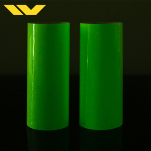 Benutzerdefinierte glow in <span class=keywords><strong>the</strong></span> dark reflexstreifen aufkleber leucht vinyl fluorescent glow band - Product Image 6