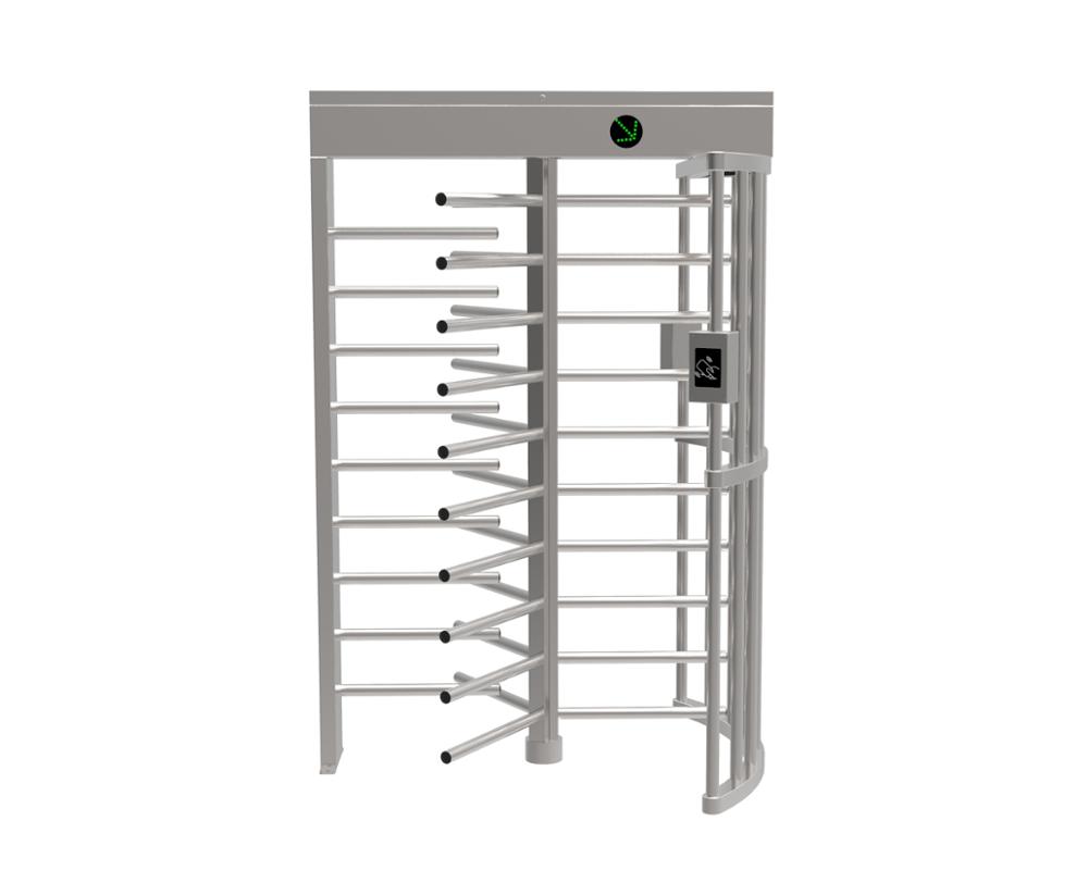 Полная высота один Lane считыватель отпечатков пальцев пешеходов безопасности полная высота турникет