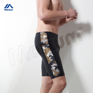 Traje de Baño Deportivo de una Pieza con Estampado de Camuflaje para Hombre, Secado Rápido, Transpirable, Spandex/Poliéster, Venta al Por Mayor - Product Image 4