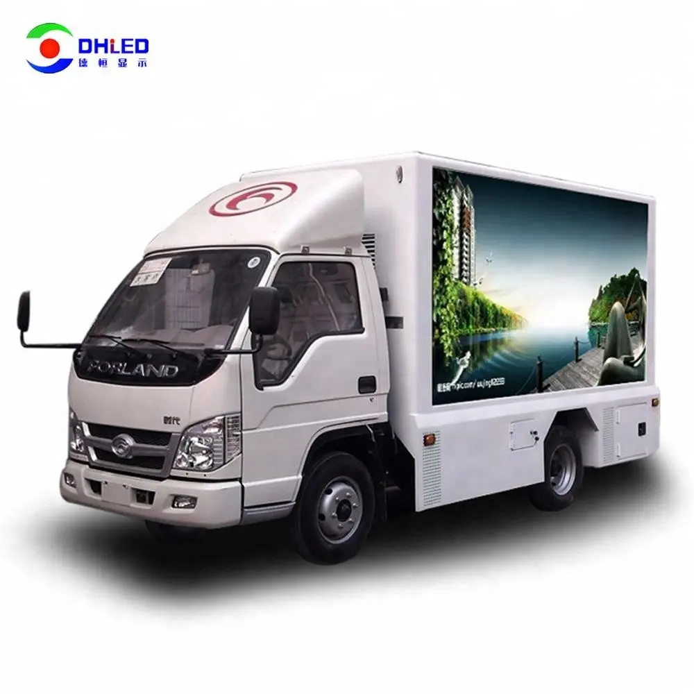 Nuovo HD P5 P6 P8 P10 Outdoor Mobile Truck/Trailer/Veicolo pubblicità schermo led segno