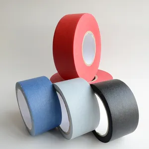 Free Sample Pro Gaff Gaffers Tape Good Adhesion Jumbo Roll Adhesive Tape with a Short Roll Back