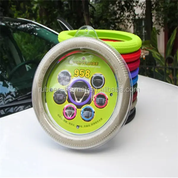 heat resistant animal car silicone steering wheel cover