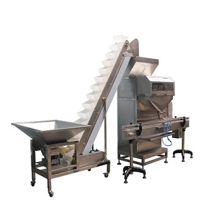 Pesadora lineal automática de 4 cabezales para gránulos, granos de café, arroz, embalaje, barril de papel de vidrio, Motor eléctrico, componentes PLC, 1 unidad - Product Image 4