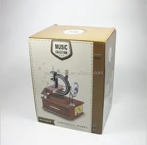 Máquina de coser Vintage yunsheng mecanismo de caja de música