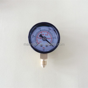 Dry small <strong>vacuum</strong> pressure <strong>gage</strong> gauge oem customized copper alloy gauge metal 1.5 small dial 2.5% y40z small dial vaccum pressure - Product Image 2
