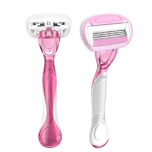 High Quality Rubber Razor OEM Services Cheap Women Disposable Razor