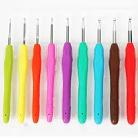 9cm Multicolor Wholesale Needles Crochet Needle Plastic Sewing Needles  50pcs 10070249