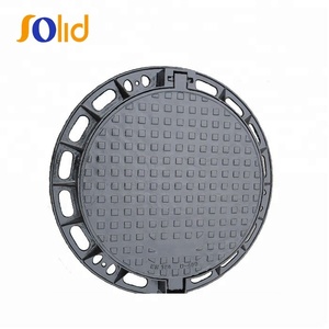 EN124 D400 C250 Epoxy Coating DCI Dễ Uốn Sắt Lõm 600 Đường Kính Bể Chứa Nước Nắp Đậy Đúc - Product Image 2