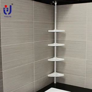 Gebruiksvriendelijk Ontwerp Wall Mounted Acryl 3 Tier Badkamer Plank