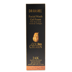 Mejor 24 K oro colágeno blanqueamiento facial Gel limpiador <span class=keywords><strong>de</strong></span> espuma - Product Image 4