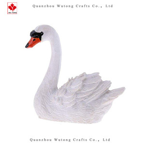 На заказ ручной работы из смолы, статуи лебедя и ребенка, украшение сада - Product Image 5