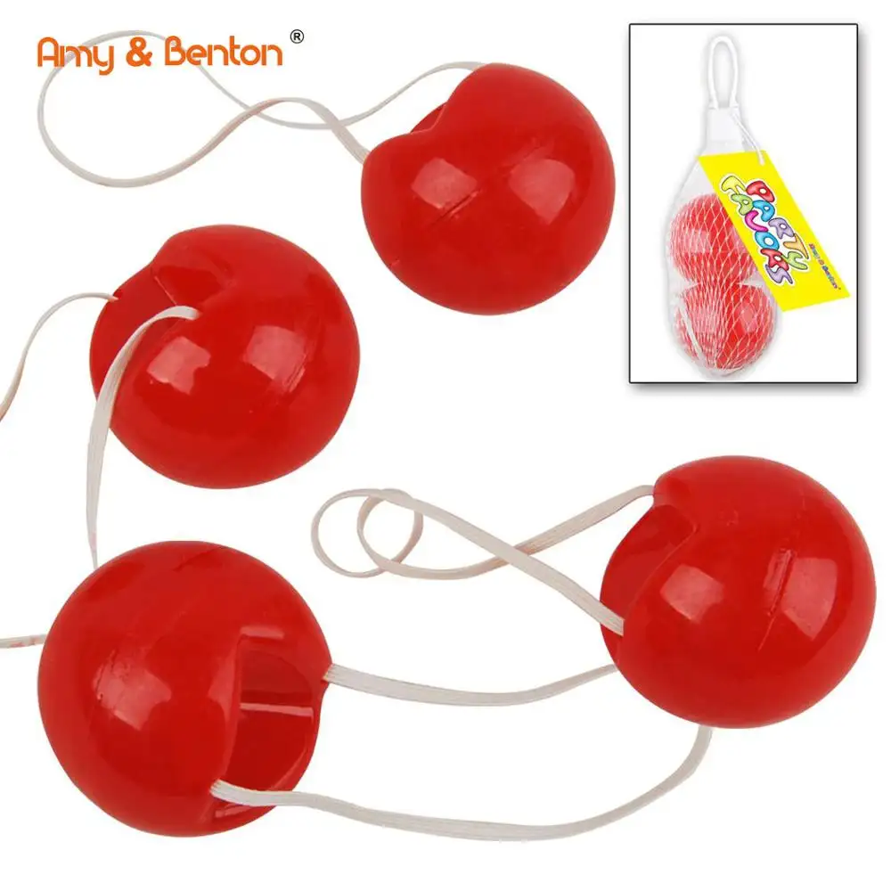 Hot sale party supplies funny cheap plastic red clown nose