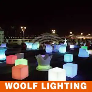 Dış Dekorasyon Gece Kulübü Bar LED Aydınlatma Mobilya