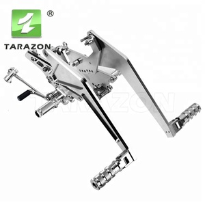Pièces détachées de moto de haute qualité, repose-pieds arrière réglables pour <span class=keywords><strong>ER6N</strong></span> Ninja650 - Product Image 2