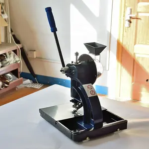 Máquina de prensado de ojales semiautomática de plástico, papel manual práctico