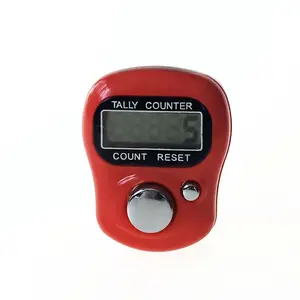 Elektronik Putih Rosario Tasbih Jari Digital Jari Lap Tally Counter