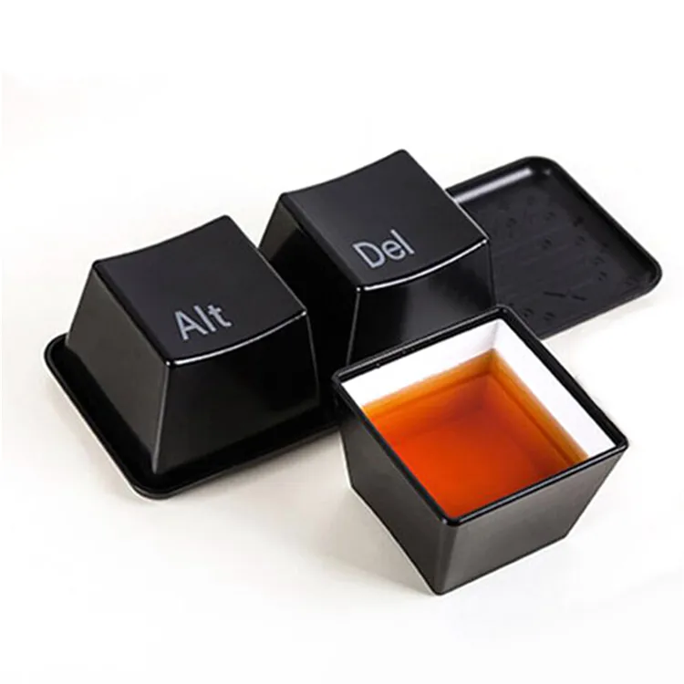 Creativo tastiera chiave modellazione tazza d'acqua tre pezzi Set di tazza minimalista nuovo Design