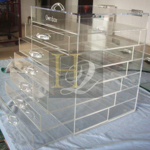 Chất Lượng Cao Nhà Máy Bán <span class=keywords><strong>3</strong></span> Tầng Rõ Ràng Acrylic Kệ Acrylic Hiển Thị Tủ Acrylic Cửa Hàng Bán Lẻ Kệ - Product Image 4