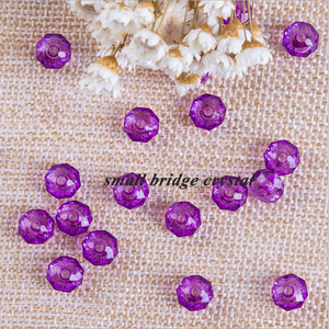Commercio all'ingrosso di cristallo nero perline in massa per monili della collana abito da sposa - Product Image 6