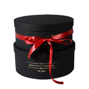 Black Cylinder <strong>Flower</strong> <strong>Box</strong> Wholesale Large Cardboard Round Cylinder <strong>Flower</strong> Paper <strong>Box</strong> for <strong>Flower</strong> - Product Image 5