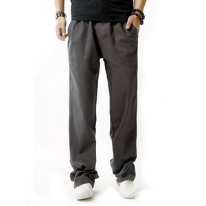 <span class=keywords><strong>Pantaloni</strong></span> in <span class=keywords><strong>Lino</strong></span> Antimicrobici per Uomo, Estivi, Traspiranti, <span class=keywords><strong>Slim</strong></span> Fit, <span class=keywords><strong>Pantaloni</strong></span> Casual in Canapa e Cotone per Ragazzi - Product Image 4