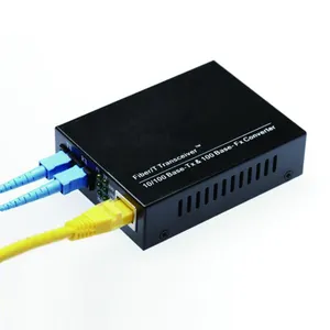 Ethernet 100M Media Converter 10/100 base fiber transceiver sfp to rj45 optical converter