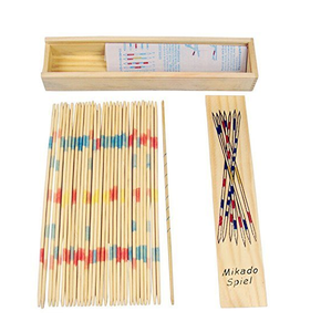 Bâtonnets de ramassage en bois, pour enfants et adultes, jeux <span class=keywords><strong>Mikado</strong></span>, vente en gros, haute qualité - Product Image 2