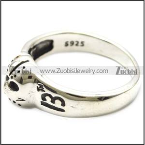 เครื่องประดับคลาสสิกเงินแกะสลักวันศุกร์ที่ <span class=keywords><strong>13th</strong></span> Jason Mask สำหรับสุภาพสตรี - Product Image 4