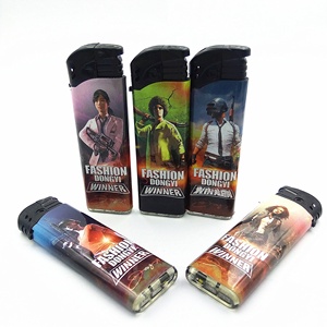 Dongyi2019 Nouvelle Arrivée Top Vente Mode <span class=keywords><strong>Pas</strong></span> <span class=keywords><strong>Cher</strong></span> Haute Qualité Coloré Ultra mince En Plastique briquet Électrique 81*27.4 * 9mm-DY 1702 - Product Image 2