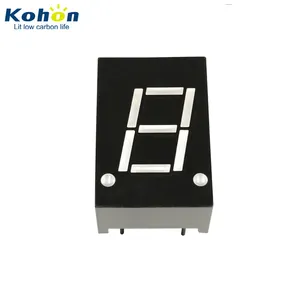 single digit 2 dots 0.43 inch red common anode small 7 segment led display
