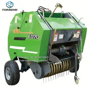 Sell to Europe with CE certificate mini round grass baler machine