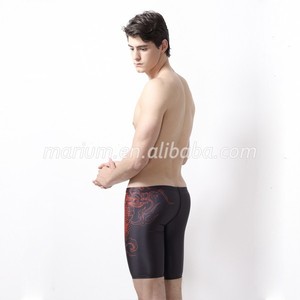 Quick Draining Fashionable Swim Shorts For Male Racing Swimwear - Product Image 5