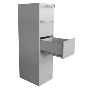Cheap vertical 5 drawer industrial metal fire proof filing cabinet