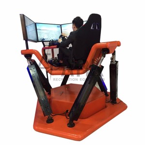 最強<span class=keywords><strong>3</strong></span>画面VRレーシングカー、6自由度電動モーションプラットフォーム搭載、バーチャルリアリティVRレーシングカーシミュレーター、VRヘルメット、18ヶ月 - Product Image 2