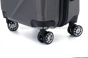 Customized New Product Business Spinner Caster Trolley Bag ABS Travelling Box Luggage For Travel