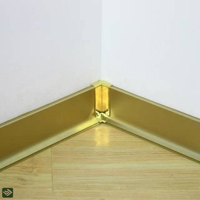 Best Quality Custom Aluminium Skirting Floor Board Profile for Wall Extruded Home Decoration Extrusion Manufacturer In China